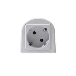 Applique murale de salle de bain LED intégrée 400lm 5W IP20 blanc neutre GoodHome blanc