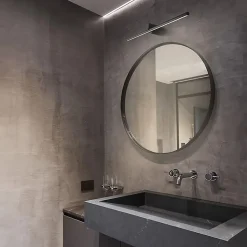 APPLIQUE MURALE DE SALLE DE BAIN APP1342-W BLACK