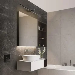 APPLIQUE MURALE DE SALLE DE BAIN APP1342-W BLACK