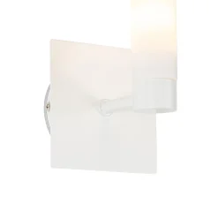 Applique murale de salle de bain moderne blanche IP44 - Bath