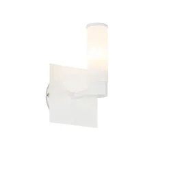 Applique murale de salle de bain moderne blanche IP44 - Bath