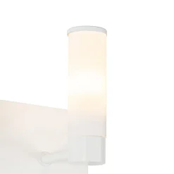 Applique murale de salle de bain moderne blanche IP44 - Bath