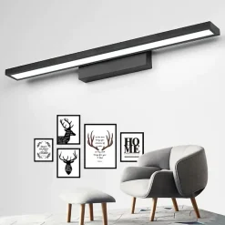 APPLIQUE MURALE DE SALLE DE BAIN LED APP840-1W 60CM BLACK