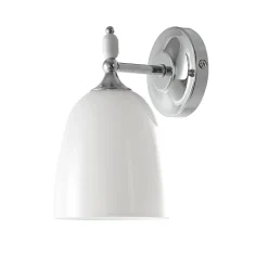 Applique murale de salle de bain Shafat G9 4.2W IP44 GoodHome blanc