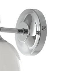 Applique murale de salle de bain Shafat G9 4.2W IP44 GoodHome blanc