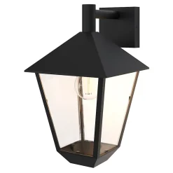 Applique murale descendante Docker E27 25W IP44 GoodHome noir