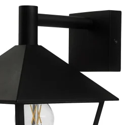 Applique murale descendante Docker E27 25W IP44 GoodHome noir