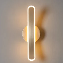 Applique murale design en arc LED laiton - Dawn