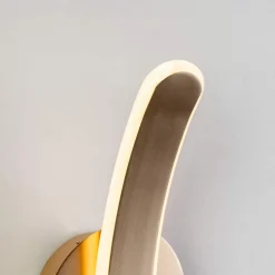 Applique murale design en arc LED laiton - Dawn