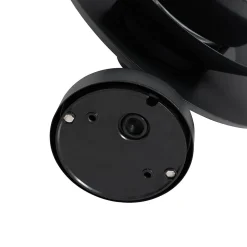 Applique murale design extérieure noire IP44 - Morty