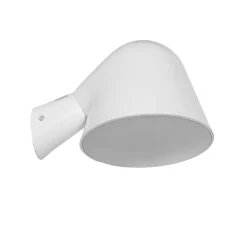 Applique Murale Design Moderne Blanche Abat-jour Conique, 1xE14 max 10W