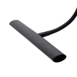 Applique murale design noire 32 cm avec LED et variateur - Tableau