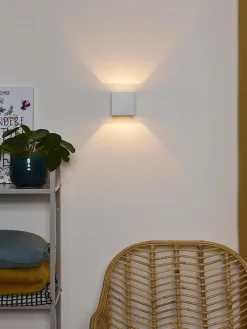 Applique murale DEVI en aluminium avec 1xG9 - Blanc - Lucide