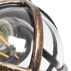 Applique murale d'extérieur vintage or antique IP54 - Joeri