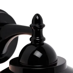 Applique murale d'extérieur classique noire IP44 - Oxford