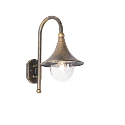 Applique murale d'extérieur classique or antique IP44 - Daphne