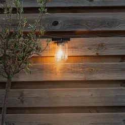 Applique murale d'extérieur moderne noire IP54 - Chimay