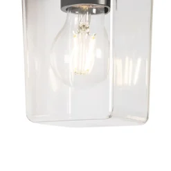 Applique murale d'extérieur moderne noire IP54 - Chimay