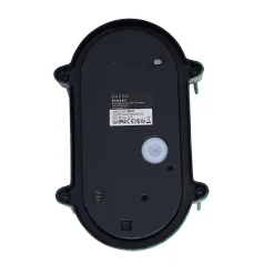 Applique murale d'extérieur verte ovale IP44 - Noutica