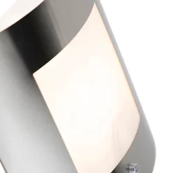 Applique murale d'extérieur en acier IP44 détecteur crépusculaire - Emmerald