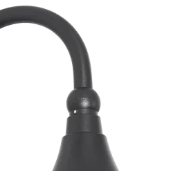 Applique murale d'extérieur classique noire IP44 - Daphne