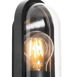 Applique murale d'extérieur moderne noire IP54 - Stockholm