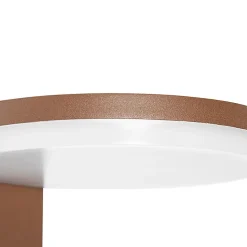 Applique murale d'extérieur moderne brun rouille avec LED IP54 - Esmee