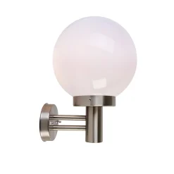 Applique murale d'extérieur moderne en acier inoxydable IP44 - Sfera