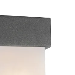 Applique murale d'extérieur moderne gris foncé IP44 - Tide