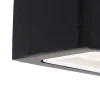 Applique murale d'extérieur moderne noire IP44 - Latina