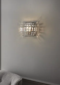 Applique murale Digya E14 IP20 argent