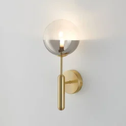 Applique murale dorée verre bicolor - Armela