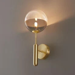Applique murale dorée verre bicolor - Armela