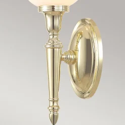 Applique murale Dryden 1 lumière - Laiton poli