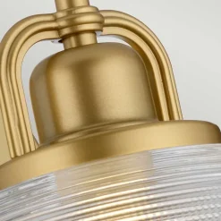 Applique murale Dublin 1 lumière - Laiton naturel peint