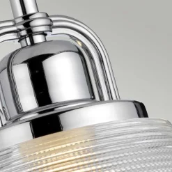 Applique murale Dublin 1 lumière - Chrome poli