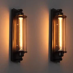 Applique murale E27 Vintage Flûte Edison LED Moderne Couloir Vintage Rétro Industriel 110 V-240 V Applique Led W-filament