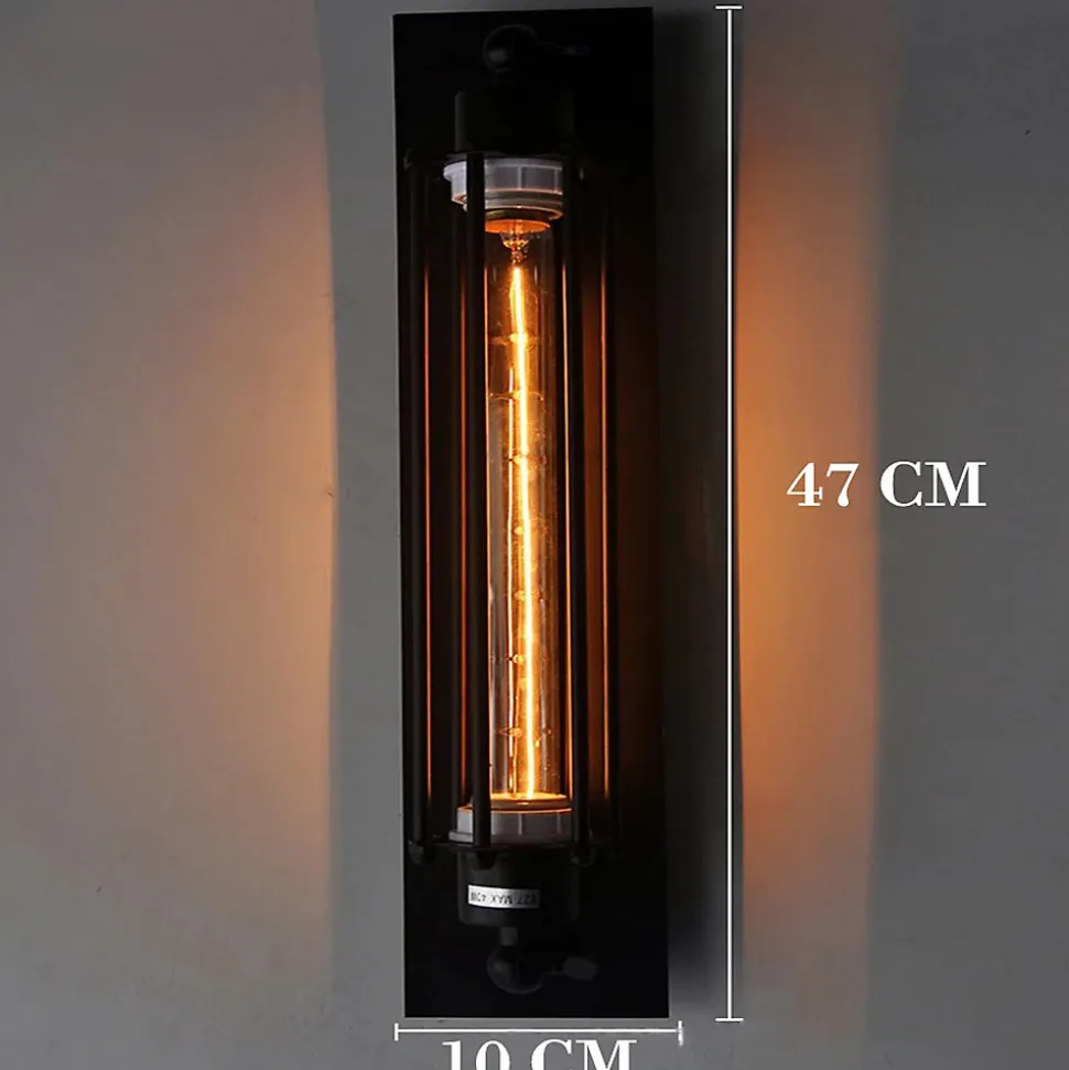 Applique murale E27 Vintage Flûte Edison LED Moderne Couloir Vintage Rétro Industriel 110 V-240 V Applique Led W-filament