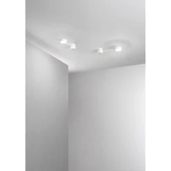 Applique murale Eclipsia blanche - 325x85x64 mm GX53 - Élégante applique murale en métal