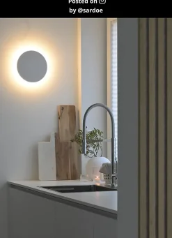 Applique murale EKLYPS LED en aluminium avec LED intégré - Blanc - Lucide