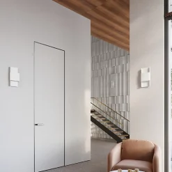 Applique murale en acier 2 ampoules 4000K - 20x7x40cm Sollux