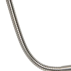 Applique murale en acier avec abat-jour en velours ovale noir 25 cm - Brescia Combi