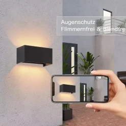 Applique Murale 4er LED Applique Murale - Lampe D'extérieur Intérieur Applique Murale G9