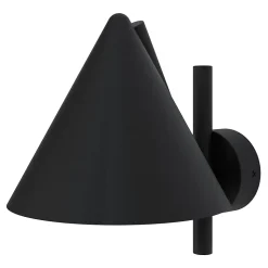 Applique murale Eriksson LED intégrée 600lm 8.5W IP44 GoodHome noir