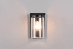 Applique murale extérieur IP44 1xE27 max 40W noire mat - Trio - Ardila