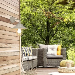 Applique murale extérieur Praia Little Garden 60W IP44 L.31 x P.26,5 x H.21 cm