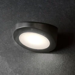 Applique murale extérieur solaire à détection Bardum 3W IP44 blanc froid l.16 x H.21 cm noir Brilliant