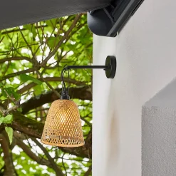 Applique murale extérieur Kami Little Garden E27 15W IP44 H.20,5 x P.30 cm