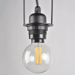 Applique murale extérieur Kami Little Garden E27 15W IP44 H.20,5 x P.30 cm