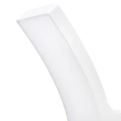 Applique murale extérieur LED intégrée Gambell 1600lm 10W IP44 blanc chaud l.8 x H.24 cm GoodHome blanc